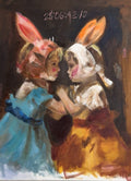 Darko Sisters Oil Painting 16X20