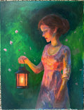 Woman With Lantern