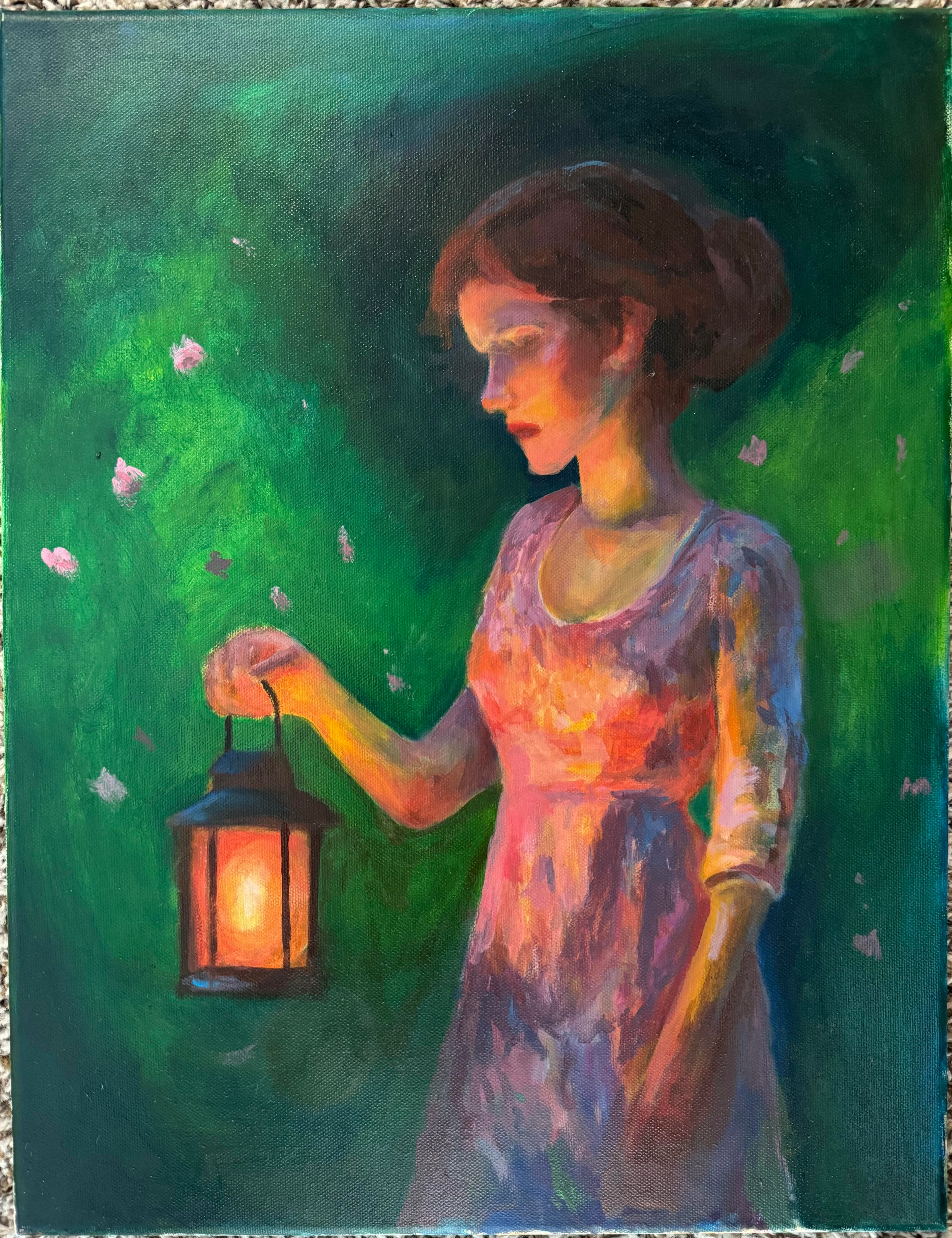Woman With Lantern